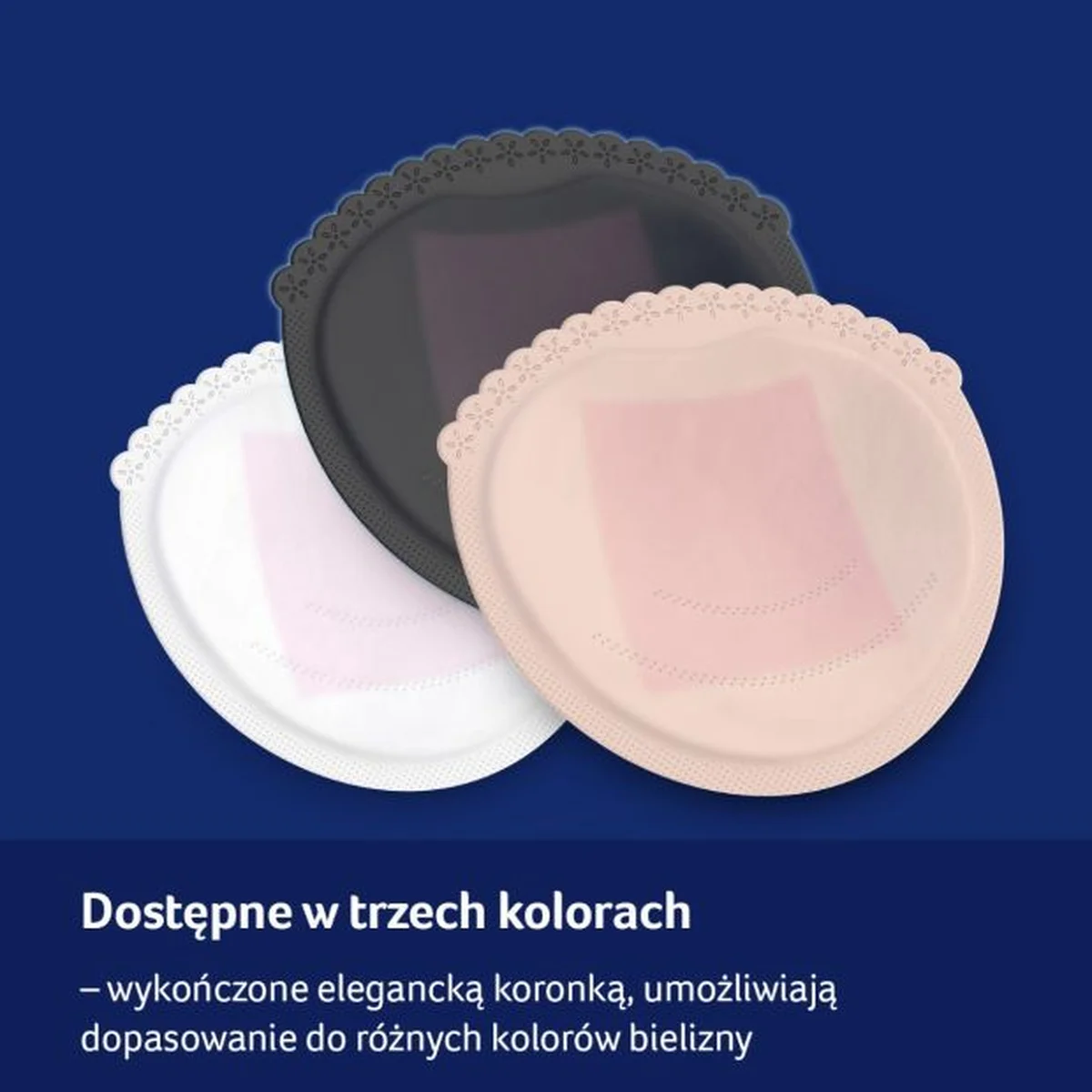Wkładki laktacyjne antybakteryjne LOVI Discreet Elegance 40 szt. białe