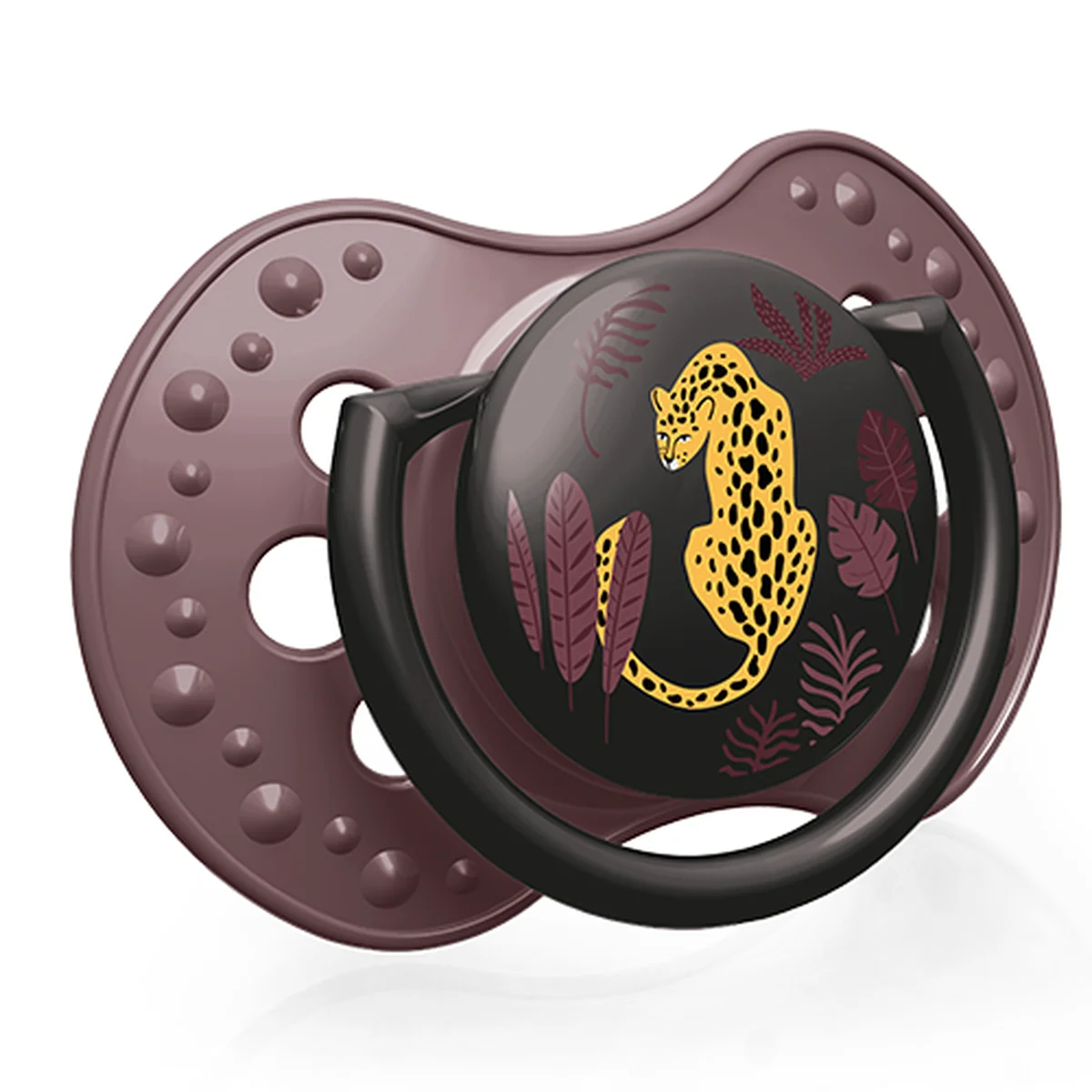 Smoczek silikonowy dynamiczny LOVI 0-3 m 2 szt. Jungle Vibes Girl