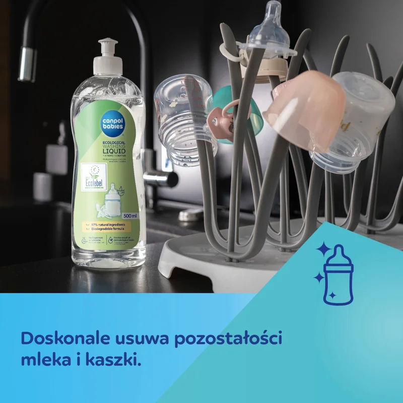 Canpol babies Ekologiczny płyn do mycia butelek i smoczków 1000 ml​