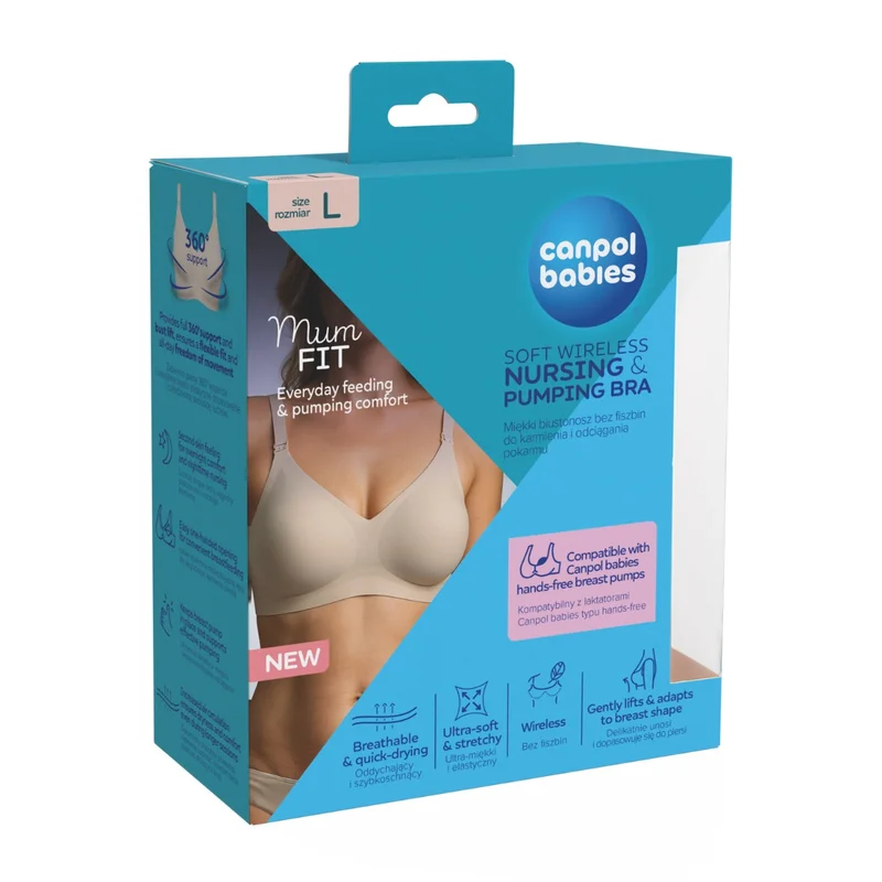 Canpol babies Biustonosz do karmienia i odciągania MumFIT L
