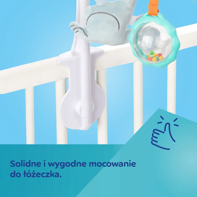 Canpol babies karuzela z pozytywką nad łóżeczko FOX
