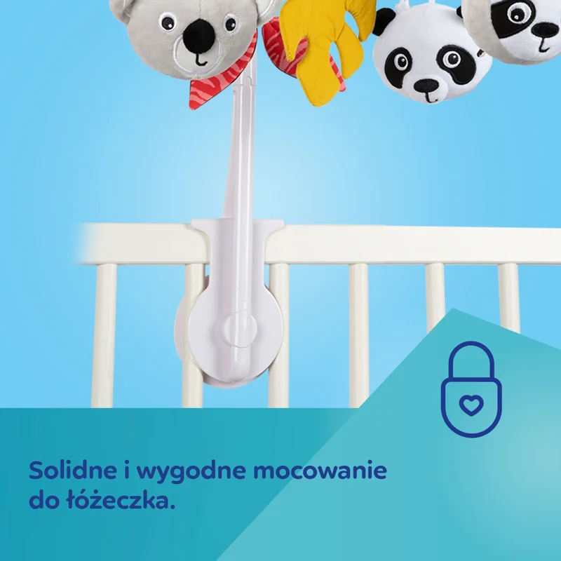 Canpol babies sensoryczna karuzela z pozytywką/Bluetooth BabiesBoo