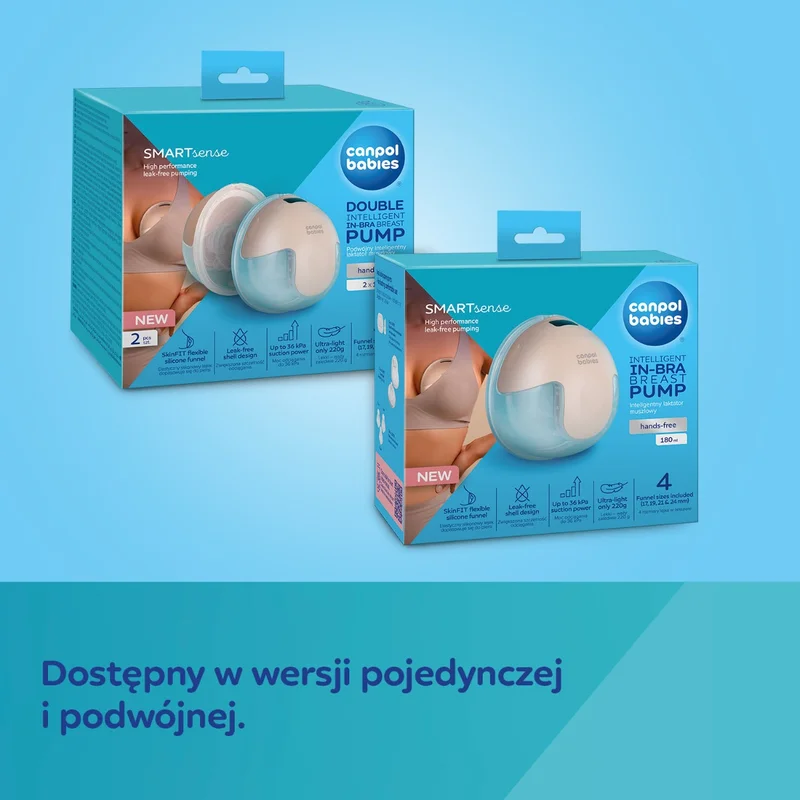 Canpol babies Inteligentny laktator muszlowy SmartSense