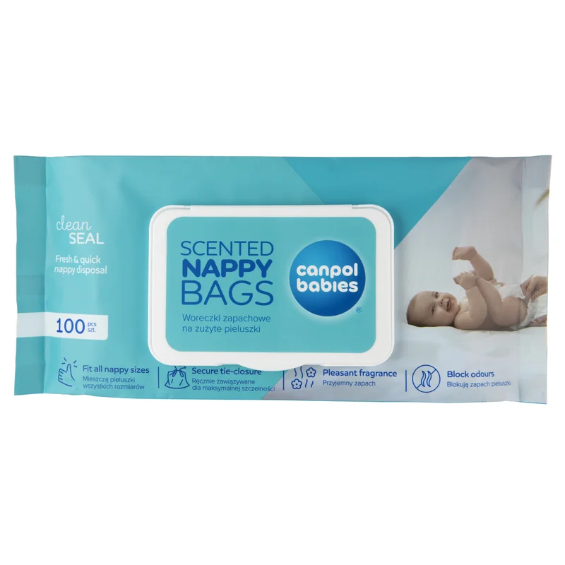 Canpol babies Woreczki zapachowe na zużyte pieluszki 100 szt.
