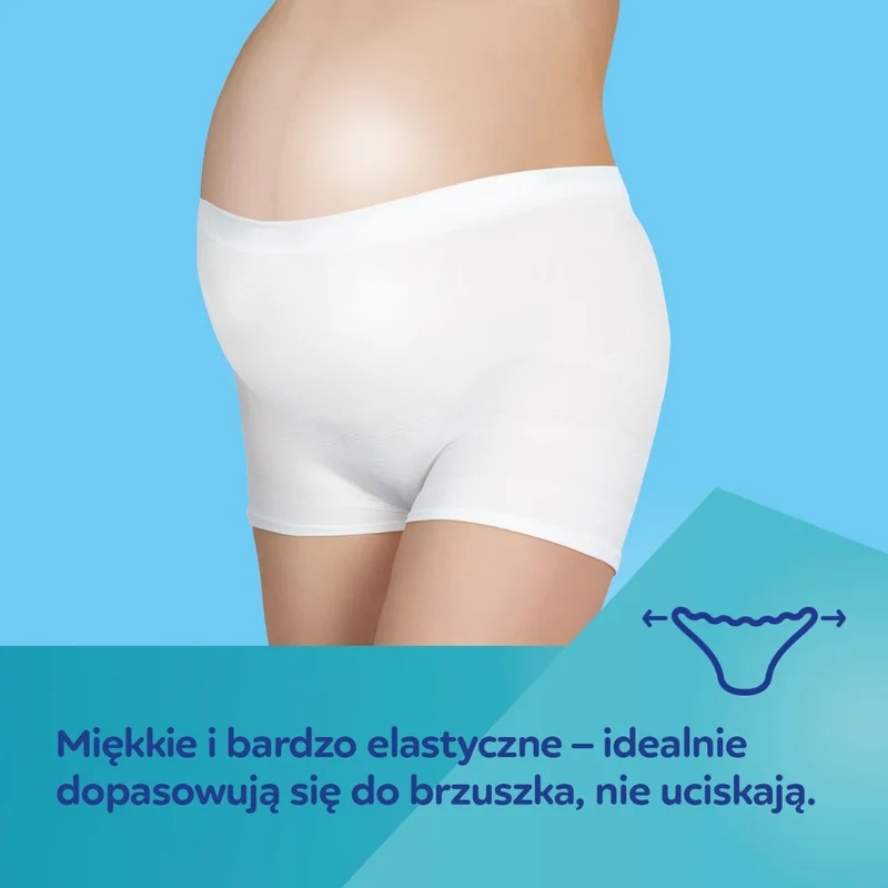 Canpol babies Majtki dla kobiet w zaawansowanej ciąży i po porodzie 2 szt. S/M