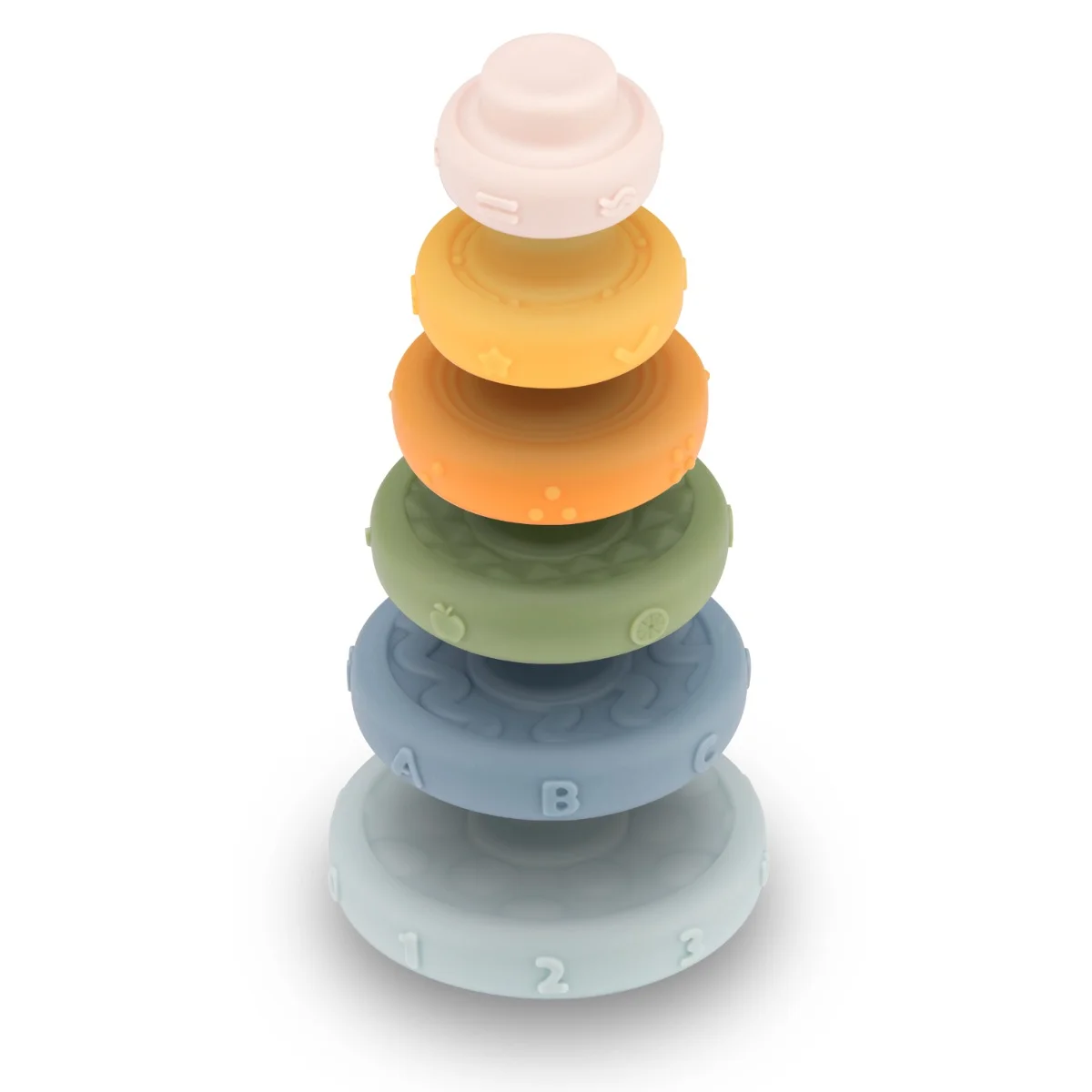 Canpol babies sensoryczna układanka piramidka