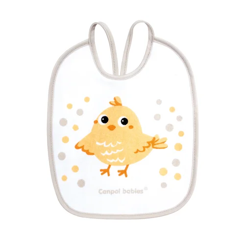 Zestaw śliniaków Canpol babies nieprzemakalnych z frotte 3 szt. BUNNY&COMPANY