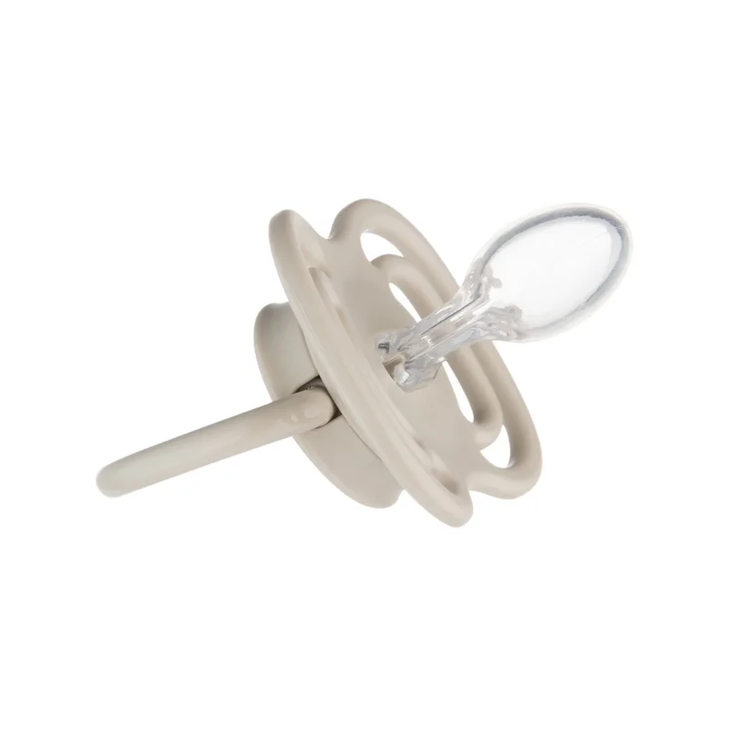 Canpol babies Smoczek silikonowy 0-6m symetryczny DENTAL AIR 2 szt. nieb.