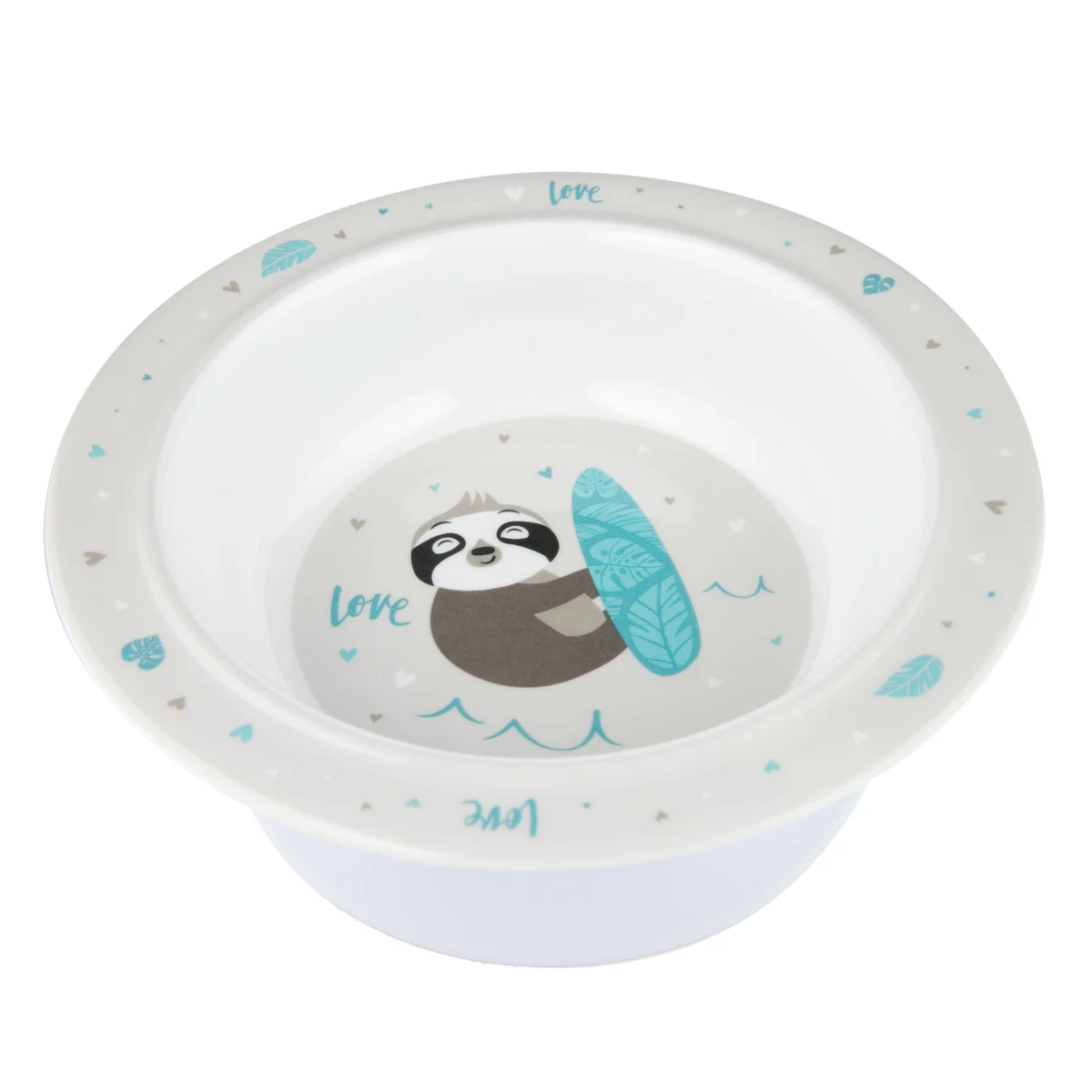 Canpol babies miska z przyssawką z melaminy 270ml EXOTIC ANIMALS