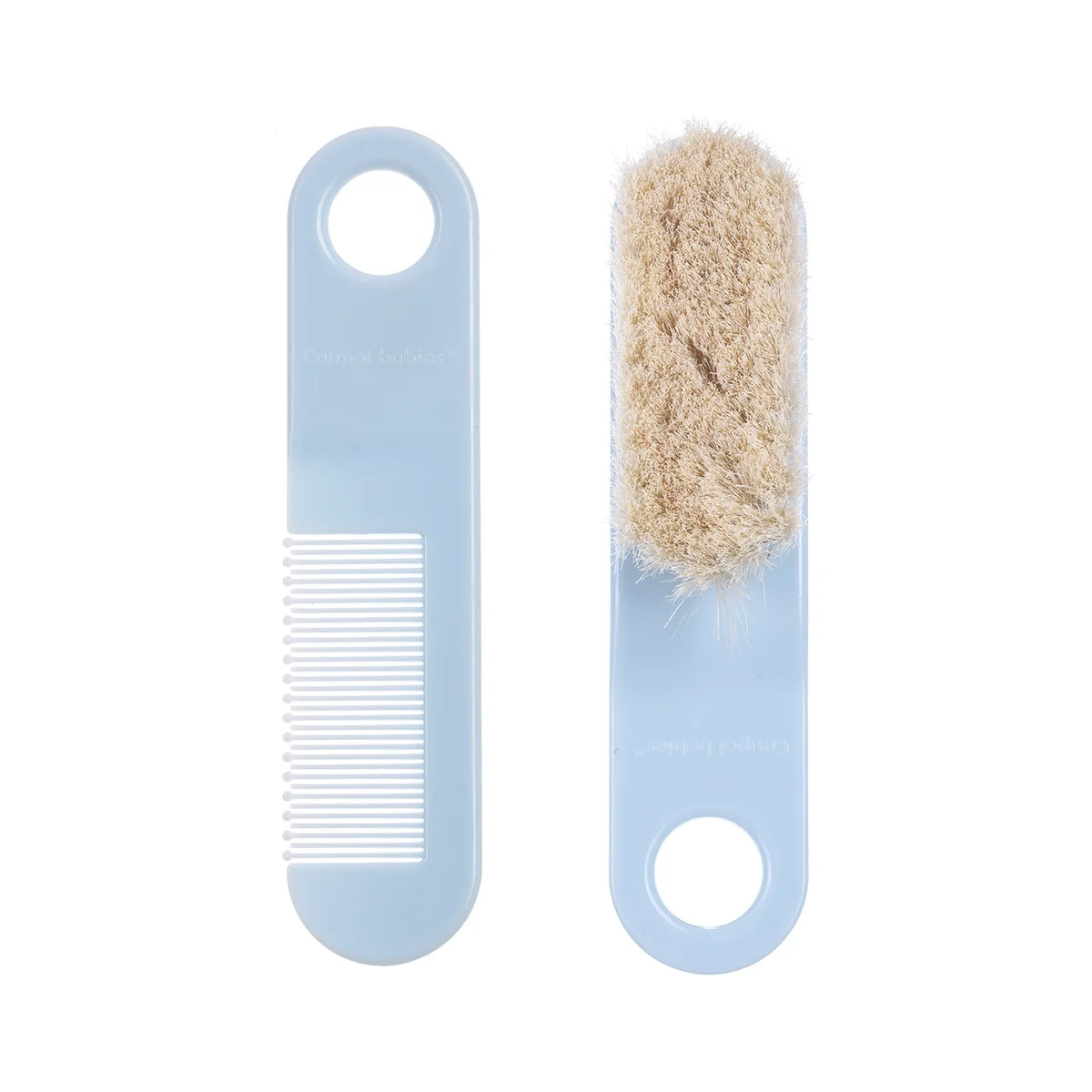 Canpol babies szczotka i grzebień dla niemowląt z miękkim, naturalnym włosiem