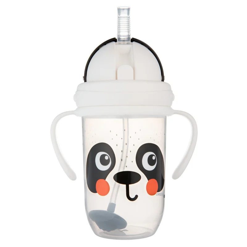 Canpol babies Kubek niekapek z rurką i odważnikiem BabiesBoo panda