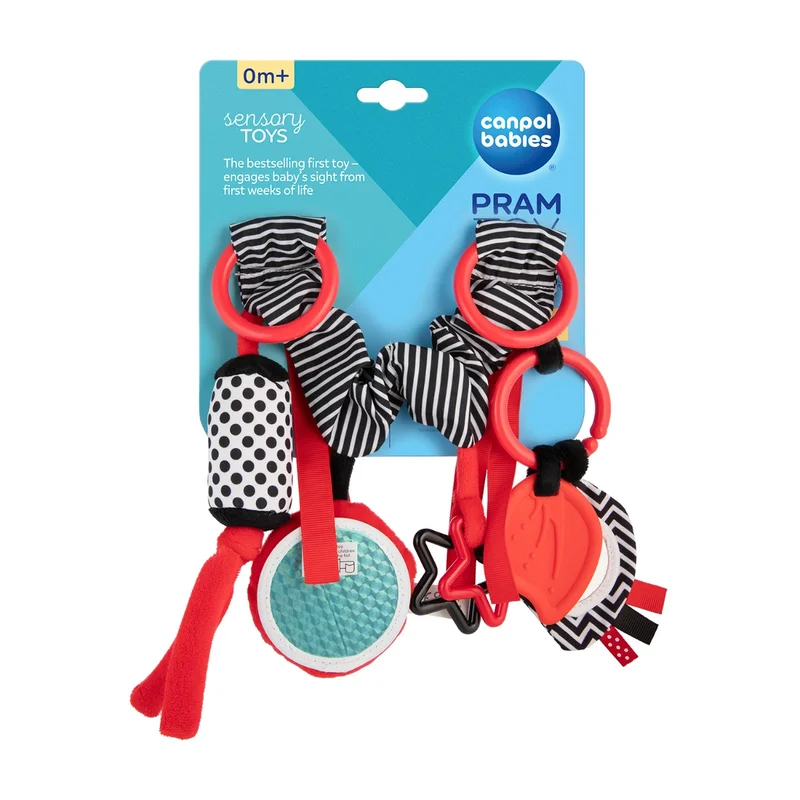 Canpol babies zawieszka do wózka/fotelika SENSORY TOYS