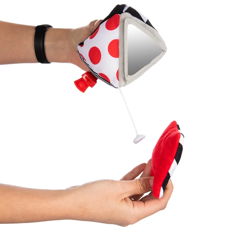 Canpol babies kontrastowa karuzelka podróżna do wózka/fotelika SENSORY TOYS