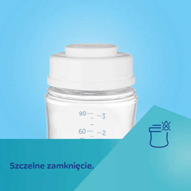 Canpol babies zestaw butelek do przechowywania pokarmu 3x120ml