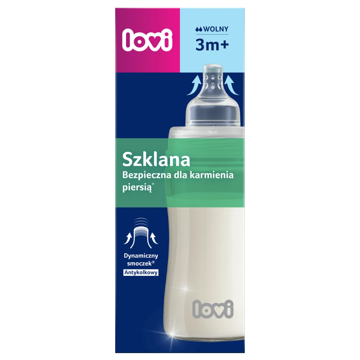 Butelka szklana LOVI 250 ml