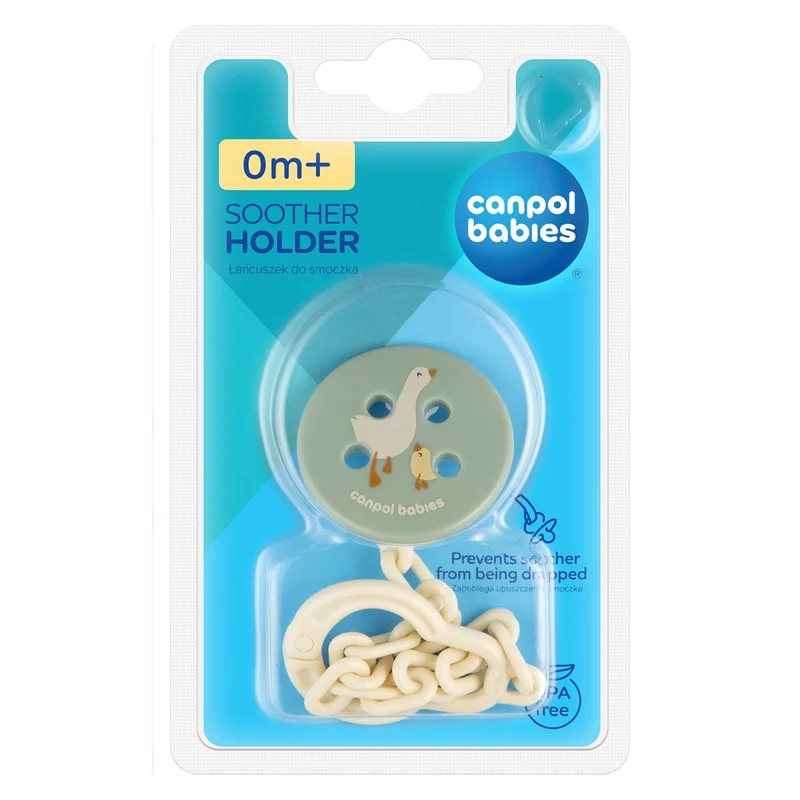 Canpol babies Łańcuszek do smoczka uspokajającego GOOSE​