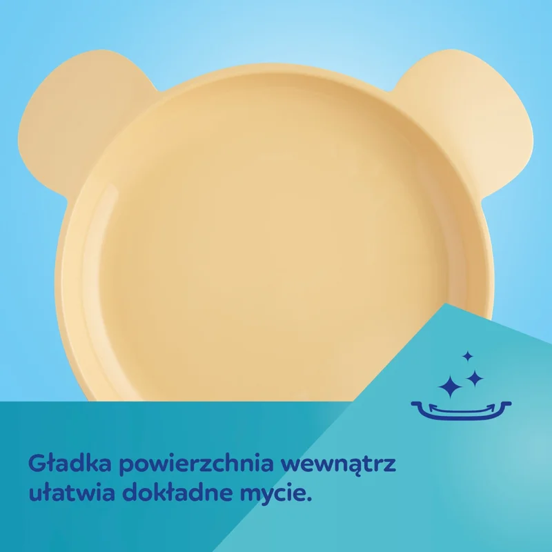 Canpol babies Talerz z uszami dla dzieci 2 szt.
