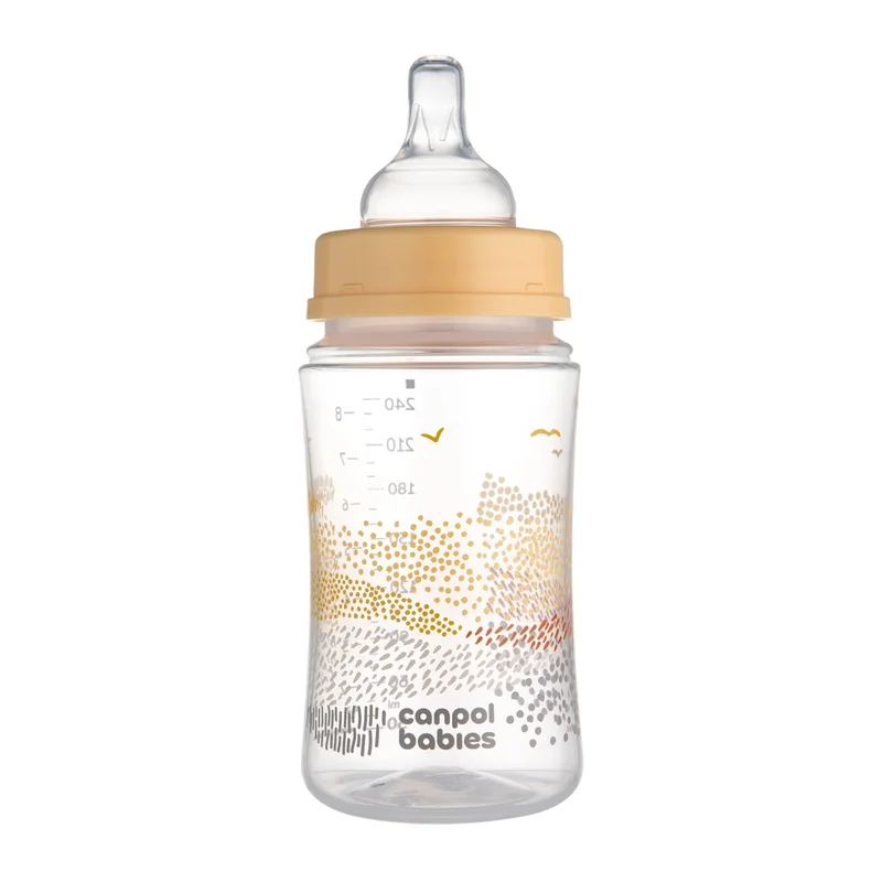 Canpol babies Butelka antykolkowa EasyStart 240ml MOUNTAINS