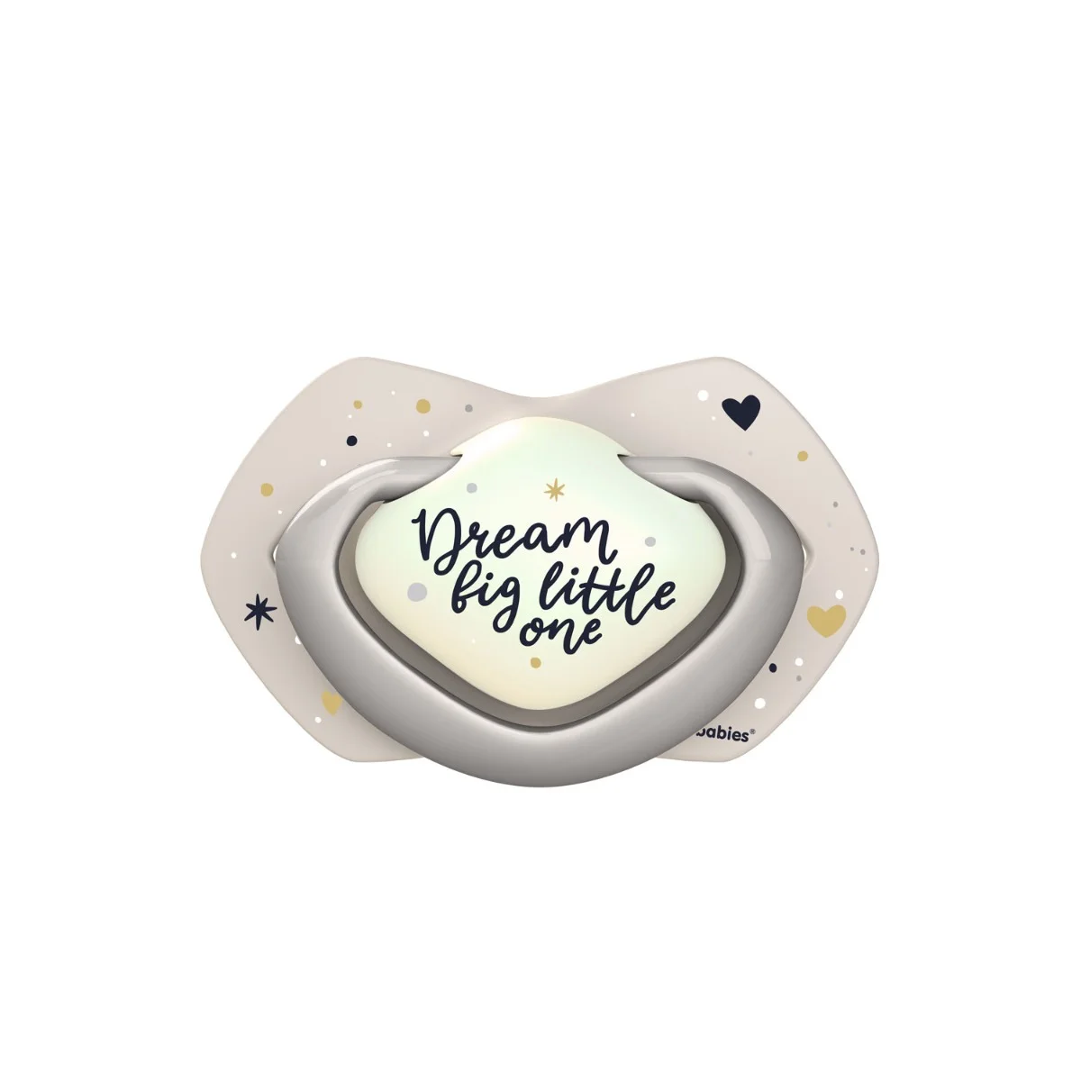 Canpol babies Smoczek silikonowy 0-6m symetryczny świecący w ciemności SLEEPY KOALA 2szt.