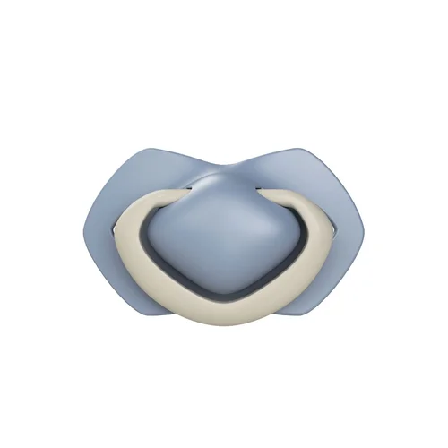 Canpol babies Smoczek silikonowy Light touch 18m+ symetryczny PURE COLOR 2 szt.