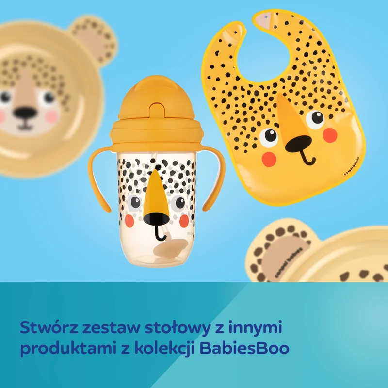 Canpol babies Miseczka z uszami 400 ml BabiesBoo żółta