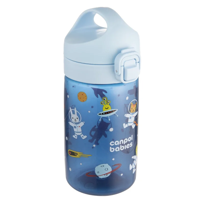 Canpol babies Bidon na wodę dla dzieci od 2,5 r.ż Junior 400 ml niebieski