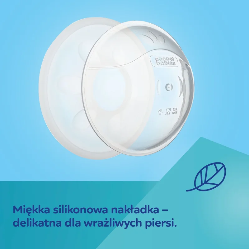 Canpol babies Kolektory mleka – muszle laktacyjne, 2 szt.