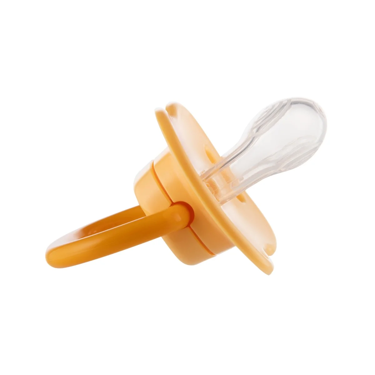 Canpol babies Smoczek usp. silikonowy 0-6m symetryczny BabiesBoo 2 szt. pomarańczowe