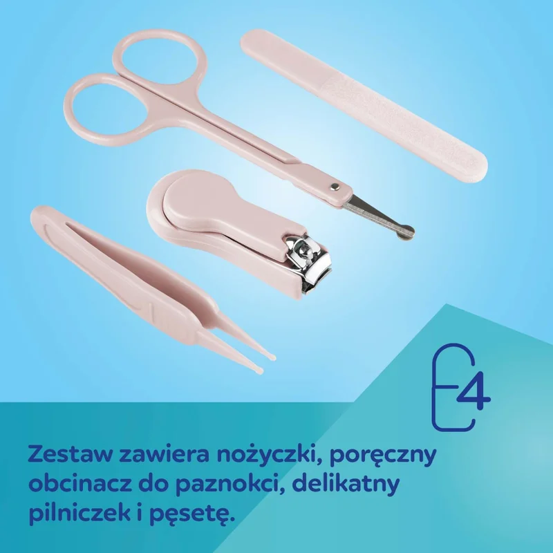 Canpol babies zestaw pielęgnacyjny do paznokci dla niemowląt i dzieci