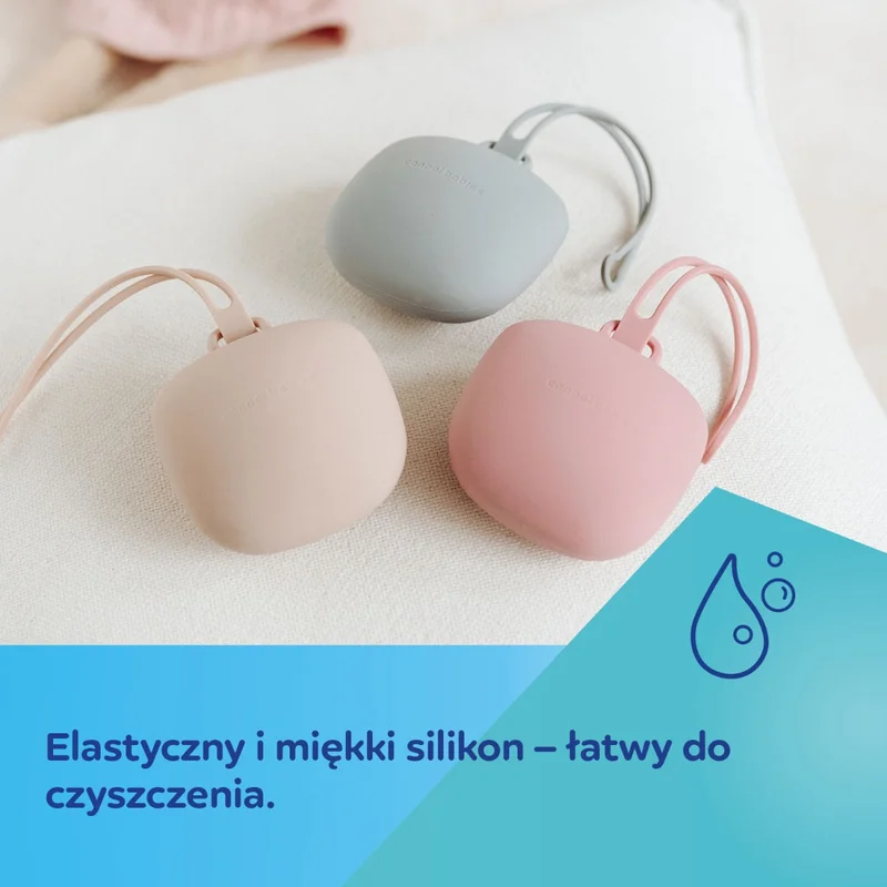 Canpol babies silikonowe etui na smoczki