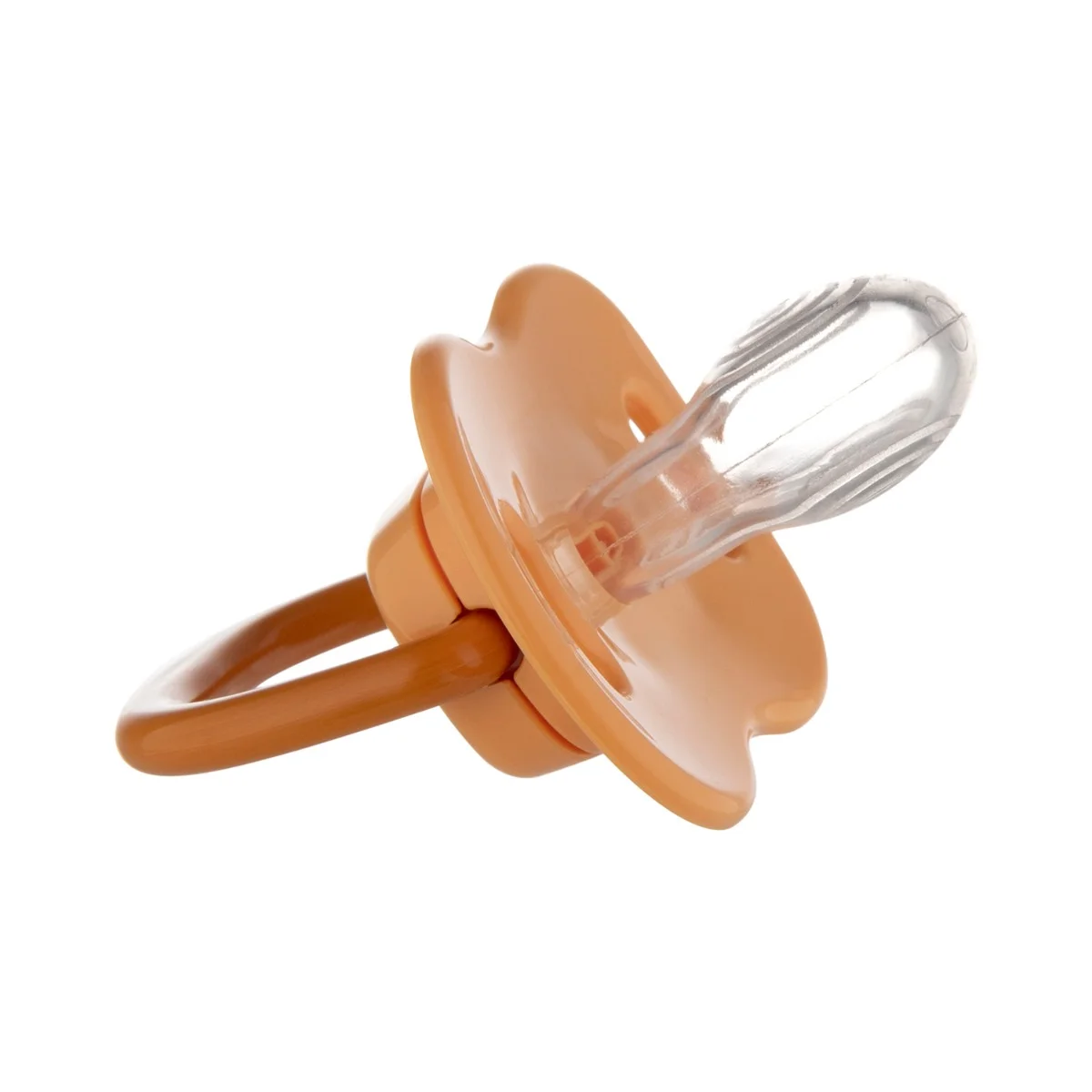 Canpol babies Smoczek usp. silikonowy 0-6m symetryczny MOUNTAINS 2 szt. żółte